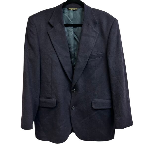 Branford & Taylor Other - Branford & Taylor Men's Navy Blue 100% Cashmere Blazer Sport Jacket 48R****